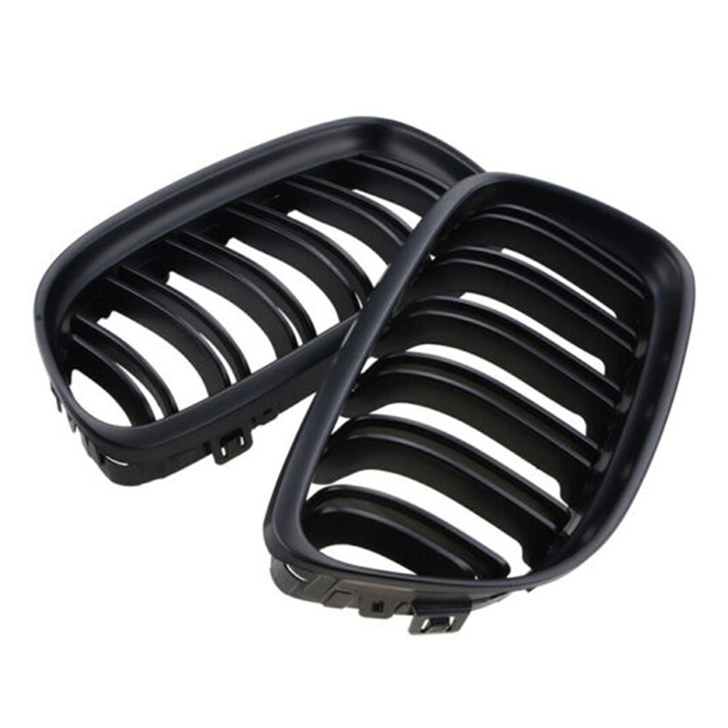 LEAVAN For BMW 09-12 3 Series E90 Front Kidney Grille Gloss Black - Premium Automotive from Rapidvehicles - Just $68.99! Shop now at Rapidvehicles