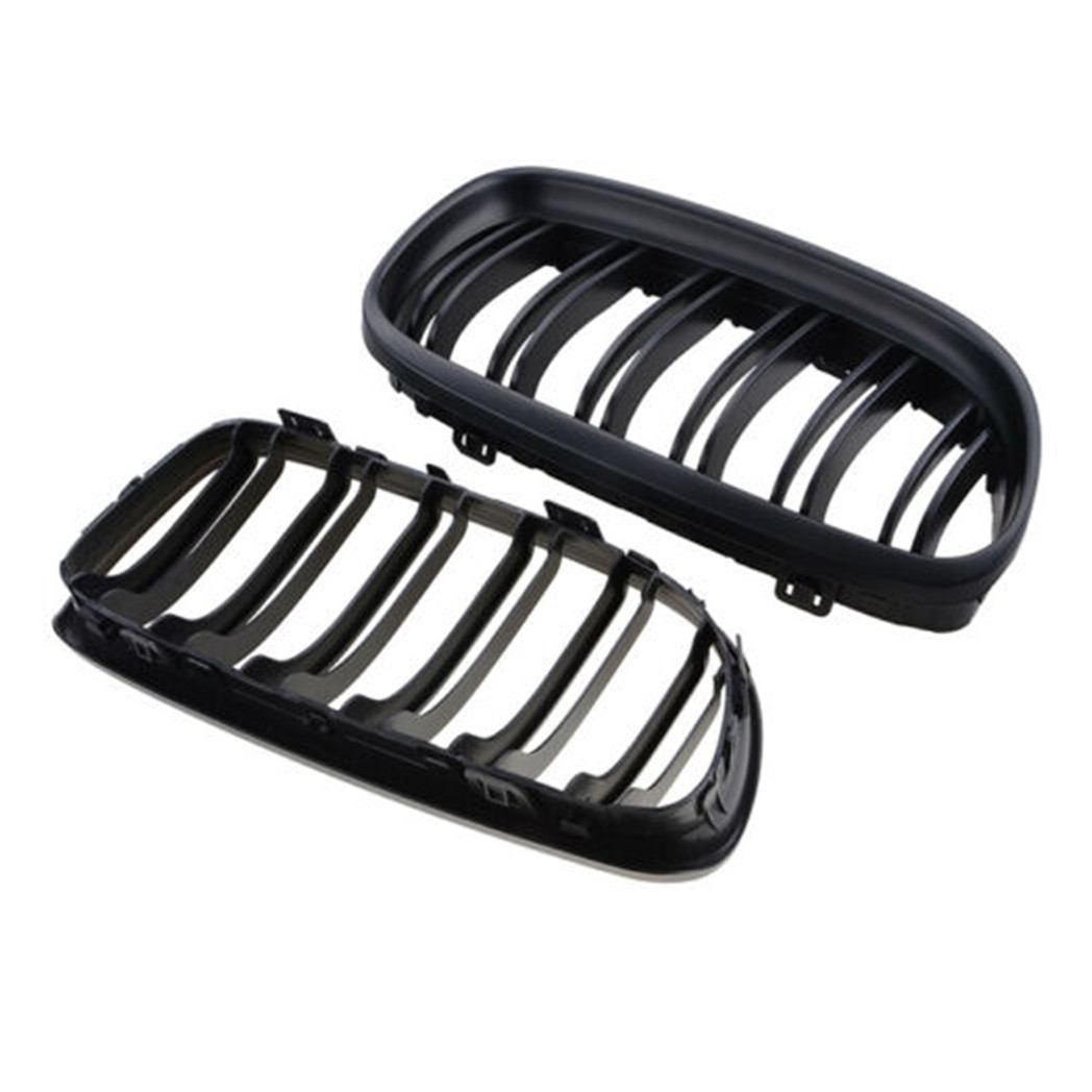 LEAVAN For BMW 09-12 3 Series E90 Front Kidney Grille Gloss Black - Premium Automotive from Rapidvehicles - Just $68.99! Shop now at Rapidvehicles