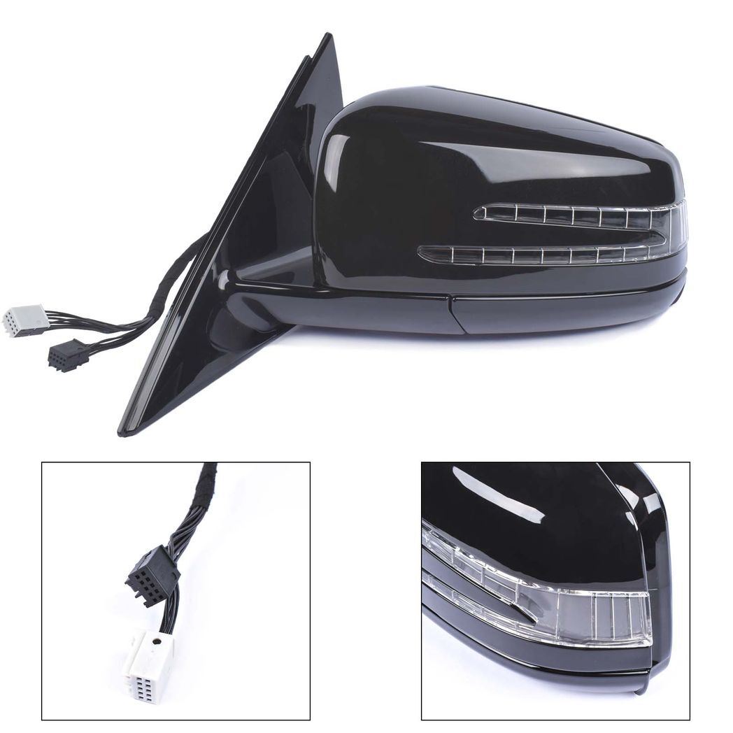 Left Side RearView Mirror Manual Folding Paintable for Mercedes  E350 E550 E400 Sedan 2010-2016 2128101976 - Premium Automotive from Rapidvehicles - Just $284.99! Shop now at Rapidvehicles