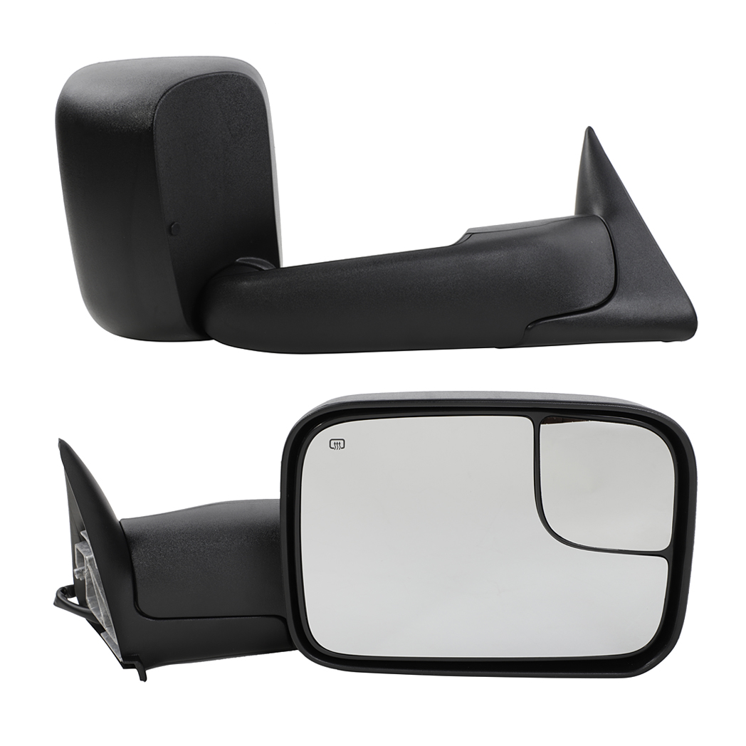 L R for 98-01 Dodge Ram 1500 98-02 2500 POWER HEATED Extend Flip Up Tow Mirrors - Premium Automotive from Rapidvehicles - Just $164.99! Shop now at Rapidvehicles