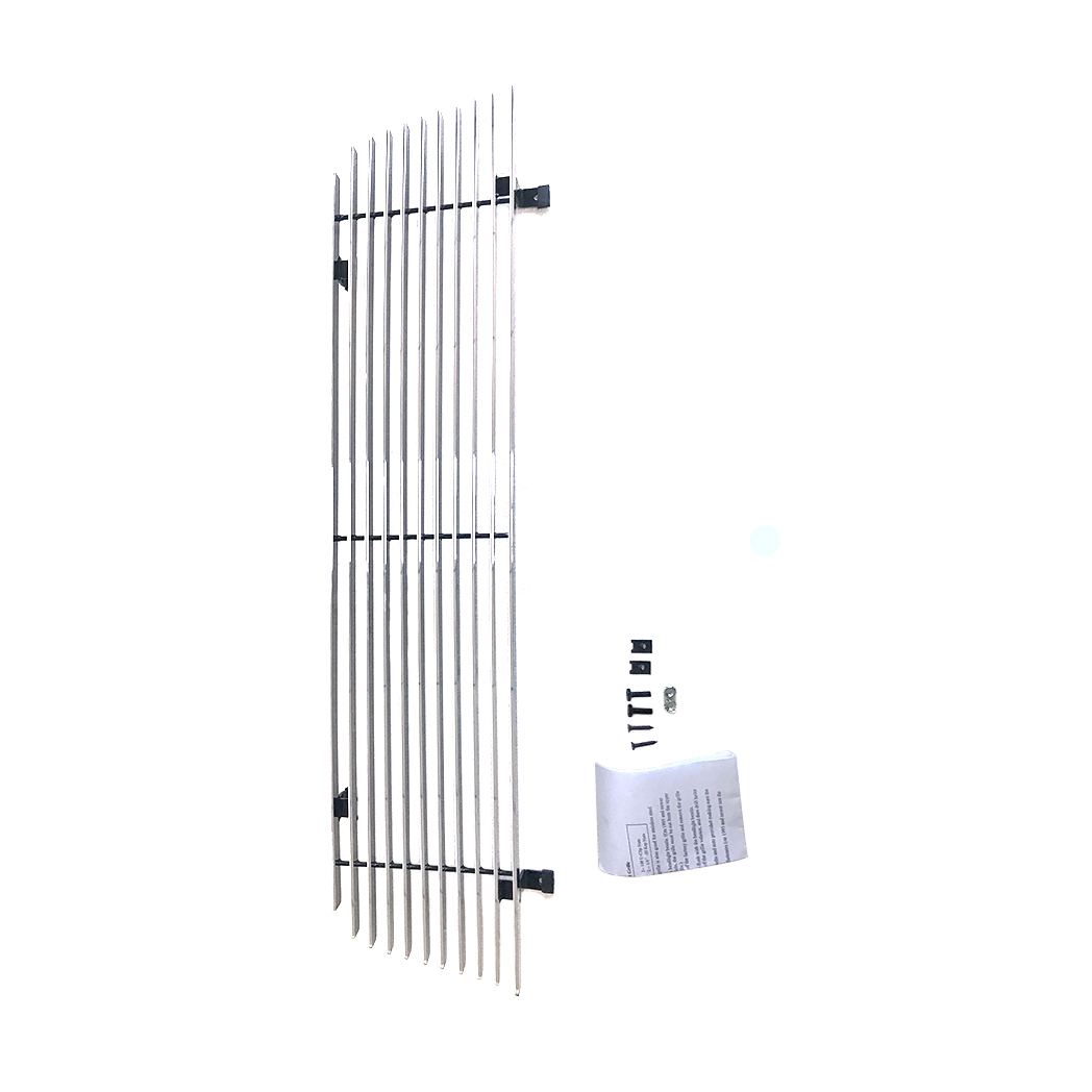 1pc Main Upper Polished Aluminum Car Grille for Ford Ranger 1993-1997 Not For 4WD Chrome - Premium Automotive from Rapidvehicles - Just $83.99! Shop now at Rapidvehicles