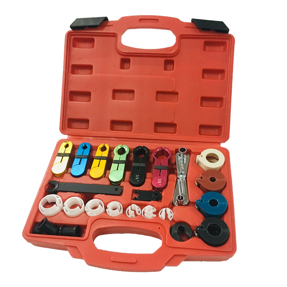 22Pcs Air Conditioning A/C Fuel Transmission Line Disconnect Tool Kit Car Trucks - Premium Automotive from Rapidvehicles - Just $62.99! Shop now at Rapidvehicles