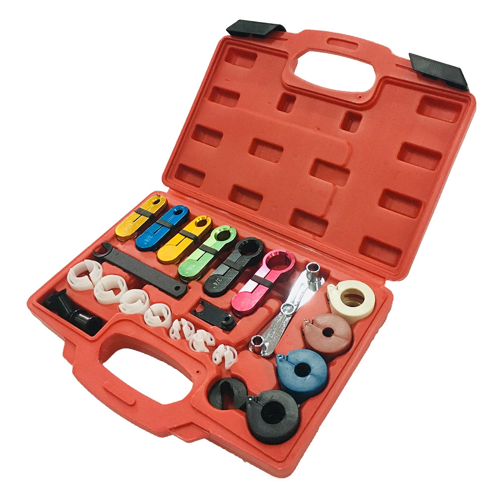 22Pcs Air Conditioning A/C Fuel Transmission Line Disconnect Tool Kit Car Trucks - Premium Automotive from Rapidvehicles - Just $62.99! Shop now at Rapidvehicles