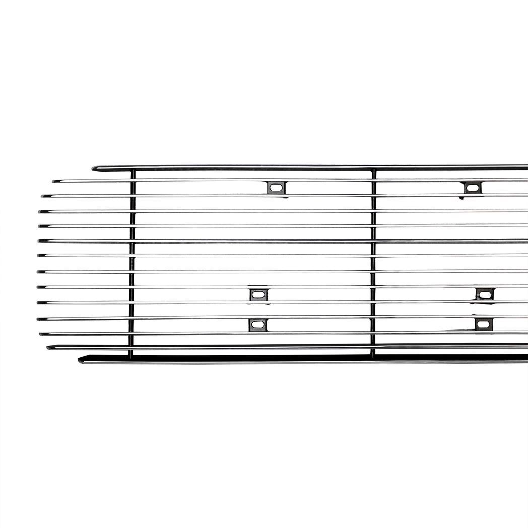 Polished Aluminum Car Main Upper Grille and Lower Bumper Billet Grille for 2004-2007 Nissan Titan/ Armada - Premium Automotive from Rapidvehicles - Just $85.99! Shop now at Rapidvehicles