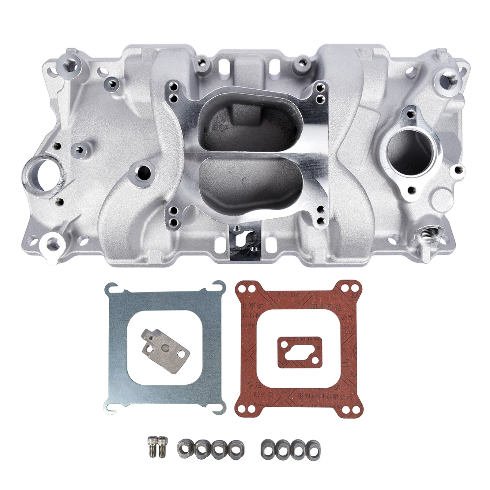 Intake Manifold Small Block Dual Plane 82001 for Chevrolet 262 267 283 302 305 - Premium Automotive from Rapidvehicles - Just $203.99! Shop now at Rapidvehicles