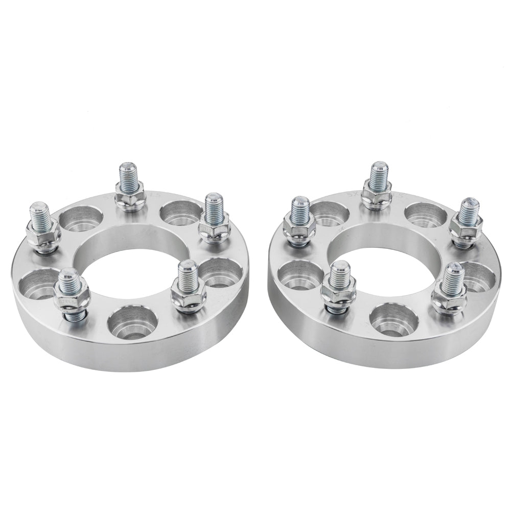 2pcs Professional Hub Centric Wheel Adapters for Honda CR-Z/Accord Hyundai Genesis/Genesis Coupe Toyota Pickup Eagle Talon Dodge Stealth Ford Escape Silver - Premium Automotive from Rapidvehicles - Just $55.99! Shop now at Rapidvehicles