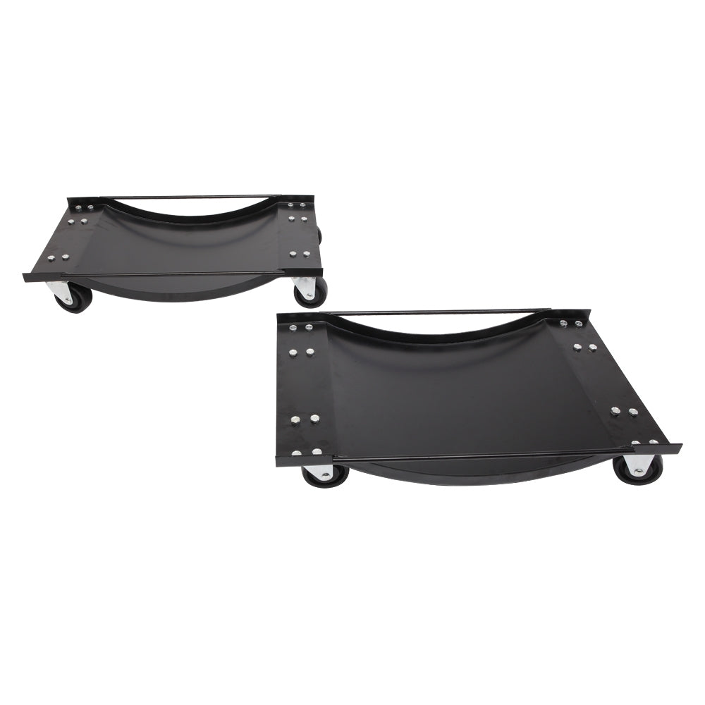 2-Piece 3" Auto Car Wheels Dolly Set Black - Premium Automotive from Rapidvehicles - Just $109.99! Shop now at Rapidvehicles