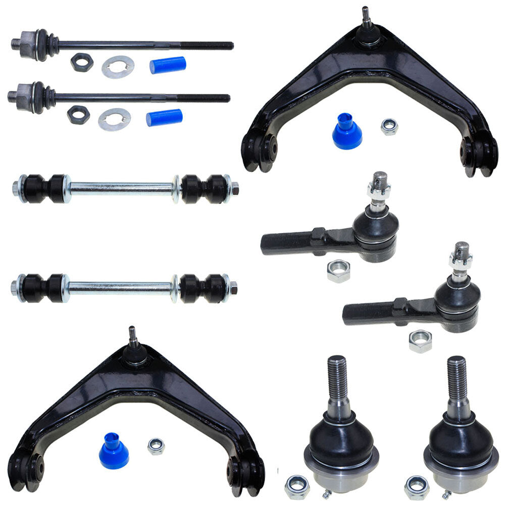 10pcs Complete Control Arm Front Suspension Kit for 00-10 CHEVROLET 01-12 GMC 03-09 HUMMER - Premium Automotive from Rapidvehicles - Just $239.99! Shop now at Rapidvehicles