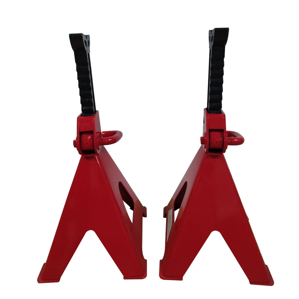 1 Pair of 12 Ton Jack Stands Truck Car Emergency Lift Tool Red - Premium Automotive from Rapidvehicles - Just $185.99! Shop now at Rapidvehicles