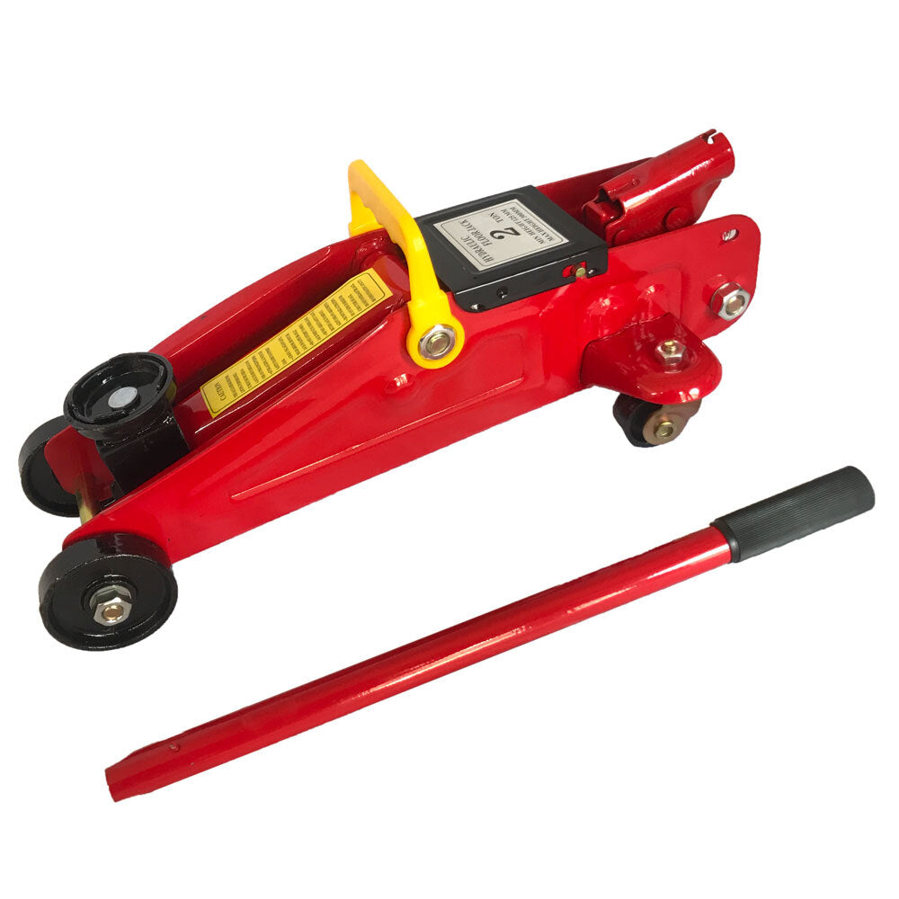 2 Ton Mini Portable Floor Jack Vehicle Car Garage Auto Small Hydraulic Lift Red - Premium Automotive from Rapidvehicles - Just $74.99! Shop now at Rapidvehicles