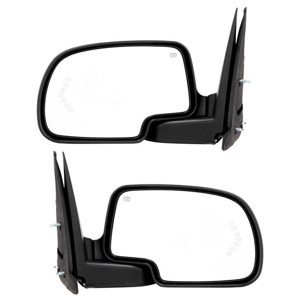 Power Heated Turn Signal LH RH pair Door Side View Mirrors For 2003-07 GMC Chevy - Premium Automotive from Rapidvehicles - Just $127.99! Shop now at Rapidvehicles