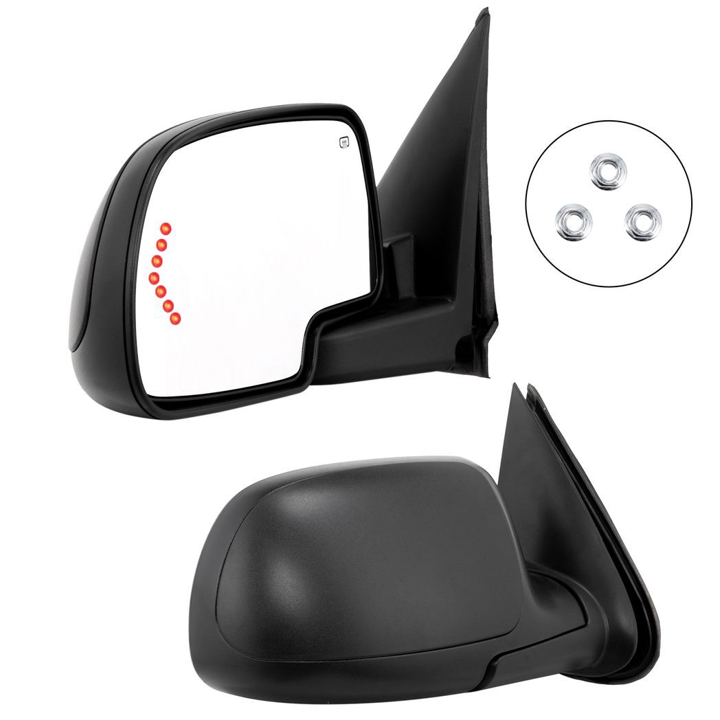 Power Heated Turn Signal LH RH pair Door Side View Mirrors For - Premium Automotive from Rapidvehicles - Just $133.99! Shop now at Rapidvehicles