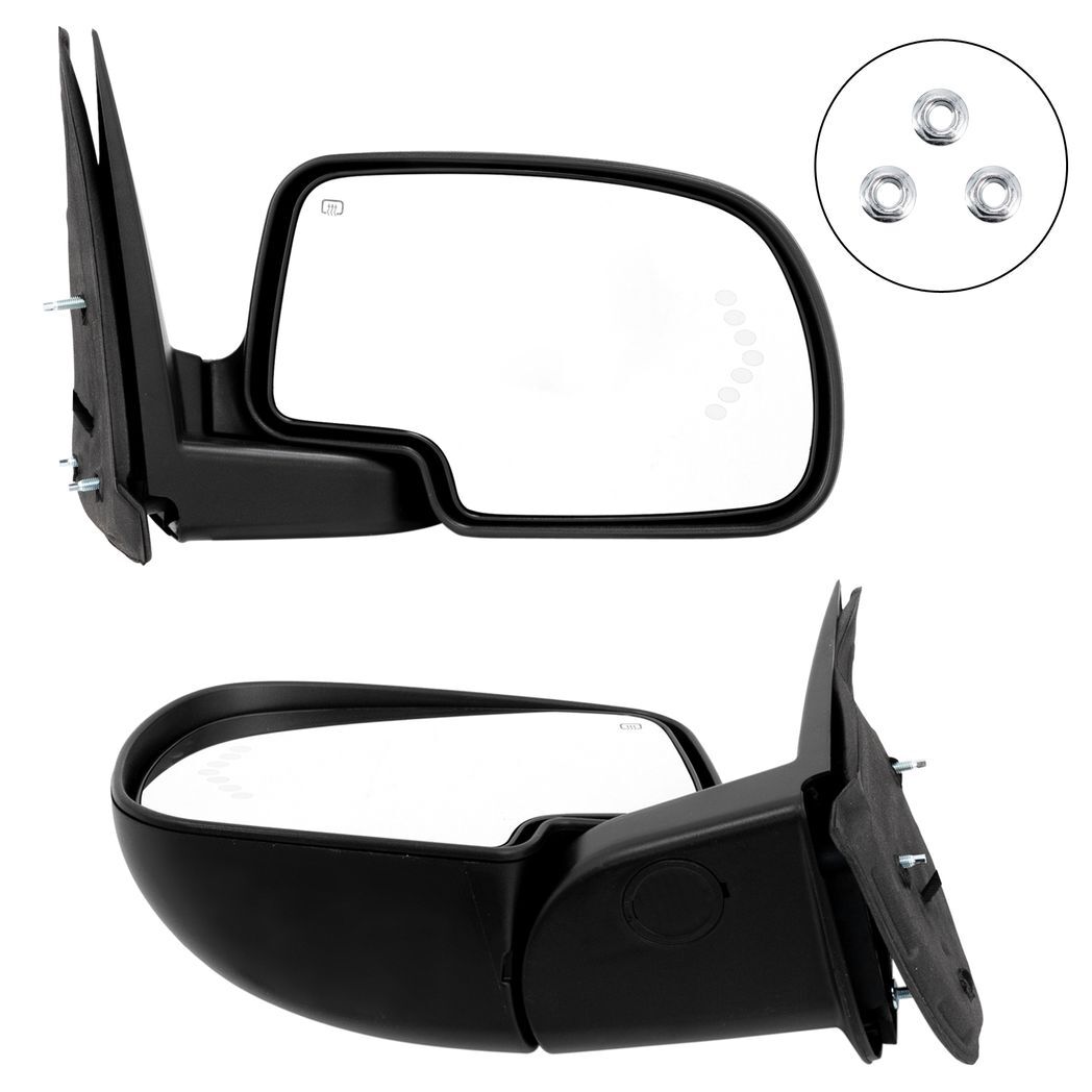 Power Heated Turn Signal LH RH pair Door Side View Mirrors For - Premium Automotive from Rapidvehicles - Just $133.99! Shop now at Rapidvehicles