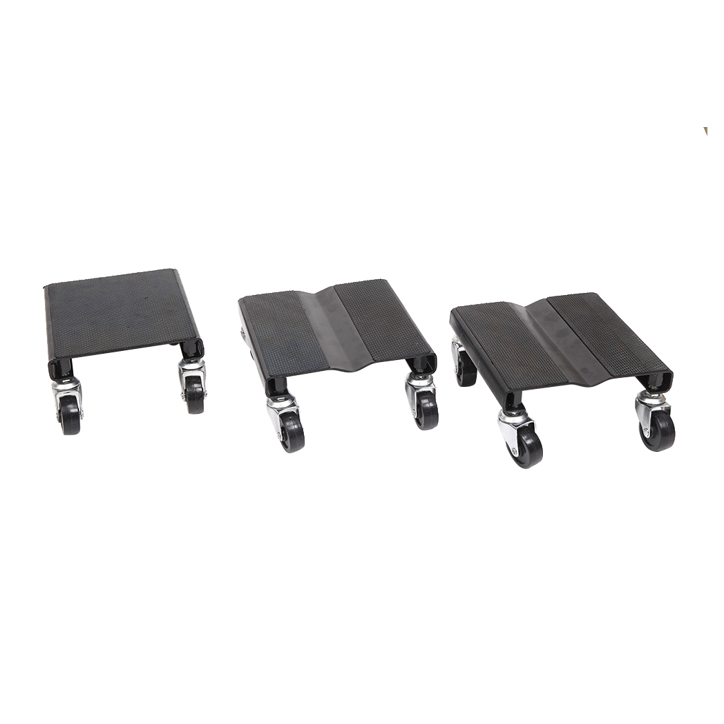 3pcs Snow Mobile Dolly Black - Premium Automotive from Rapidvehicles - Just $79.99! Shop now at Rapidvehicles