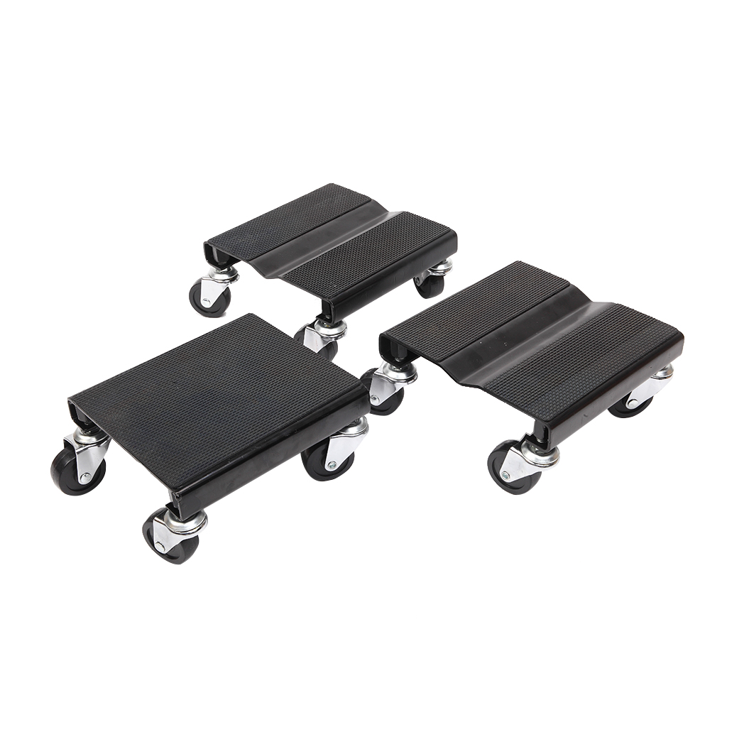 3pcs Snow Mobile Dolly Black - Premium Automotive from Rapidvehicles - Just $79.99! Shop now at Rapidvehicles