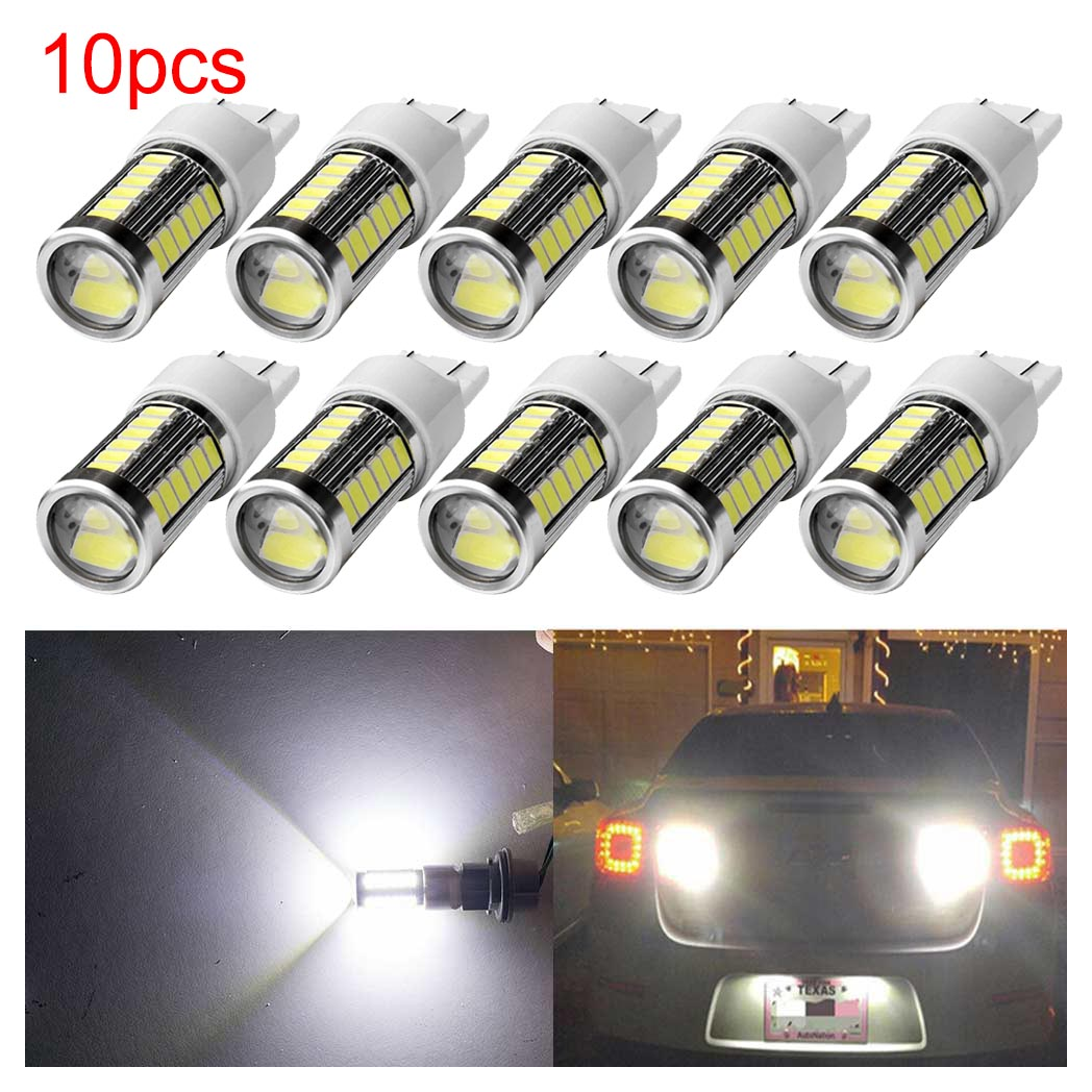 White 3157 Car Reverse Light Backup 33-SMD LED Bulb Lamp Car Turn Signal - Premium Automotive from Rapidvehicles - Just $25.99! Shop now at Rapidvehicles