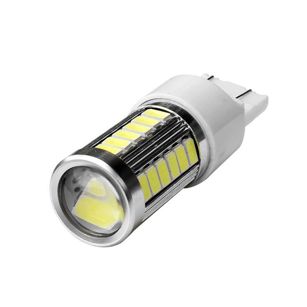 White 3157 Car Reverse Light Backup 33-SMD LED Bulb Lamp Car Turn Signal - Premium Automotive from Rapidvehicles - Just $25.99! Shop now at Rapidvehicles