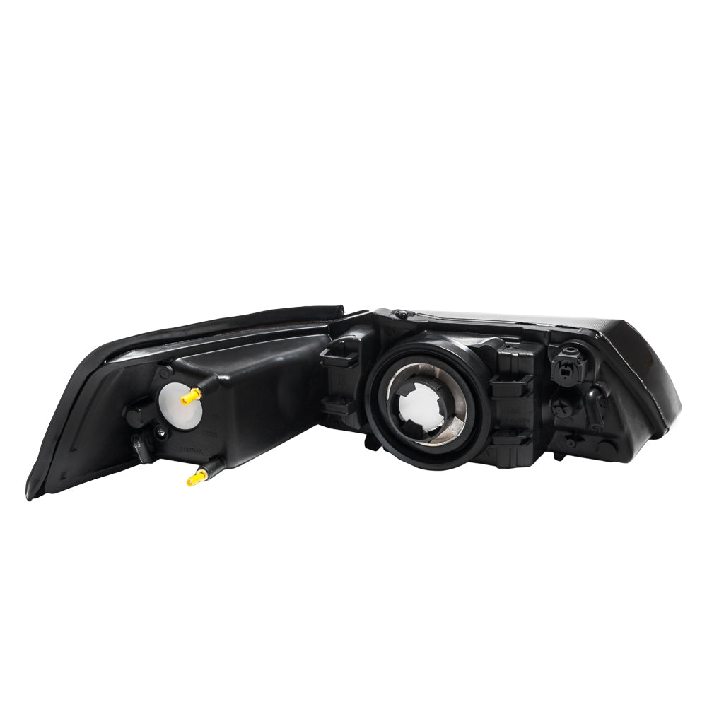 2pcs Front Left Right Car Headlights for Ford Mustang 1999-2004 Black Housing & Clear Lens - Premium Automotive from Rapidvehicles - Just $119.99! Shop now at Rapidvehicles