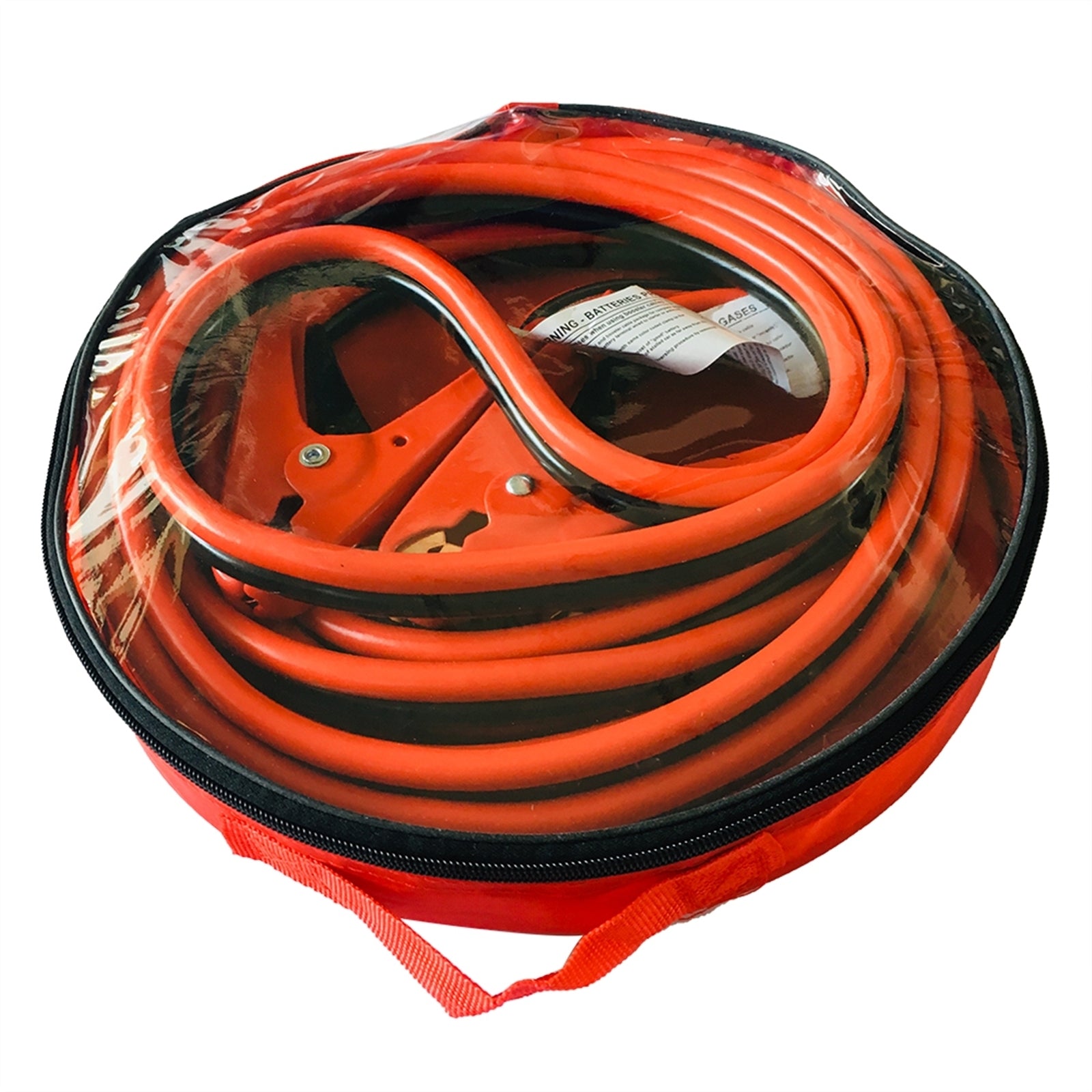 20 FT 2 Gauge Battery Jumper Heavy Duty Power Booster Cable Emergency Car Truck 600 AMP - Premium Automotive from Rapidvehicles - Just $31.99! Shop now at Rapidvehicles