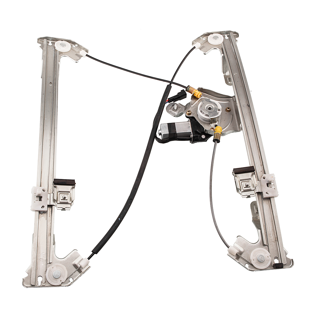 Replacement Window Regulator with Rear Left Driver Side for Ford F-150 04-08 Silver - Premium Automotive from Rapidvehicles - Just $72.39! Shop now at Rapidvehicles