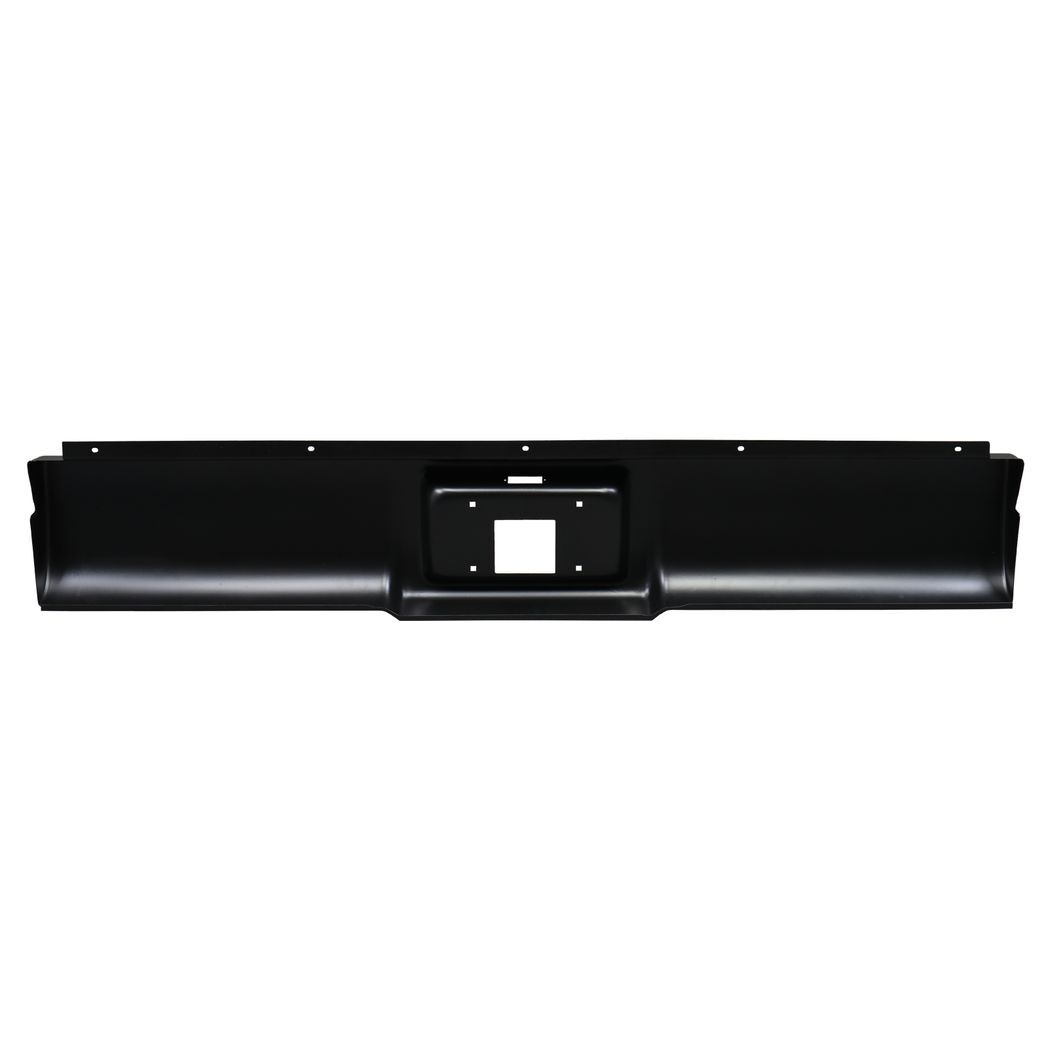 Pickup Truck Rear Bumper Chevrolet C1500 C2500 C3500 K1500 K2500 K3500 1988-1998-Black/Steel - Premium Automotive from Rapidvehicles - Just $129.99! Shop now at Rapidvehicles