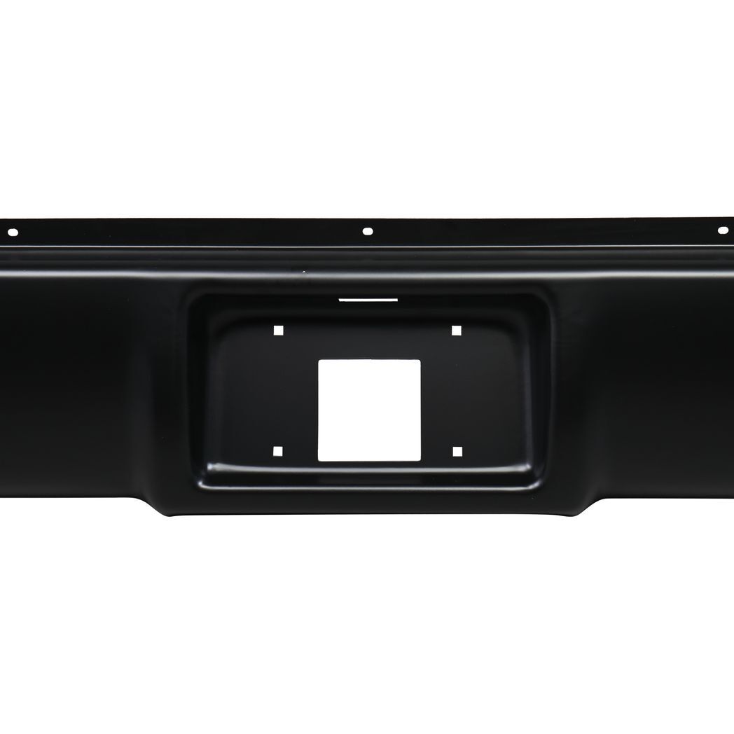 Pickup Truck Rear Bumper Chevrolet C1500 C2500 C3500 K1500 K2500 K3500 1988-1998-Black/Steel - Premium Automotive from Rapidvehicles - Just $129.99! Shop now at Rapidvehicles