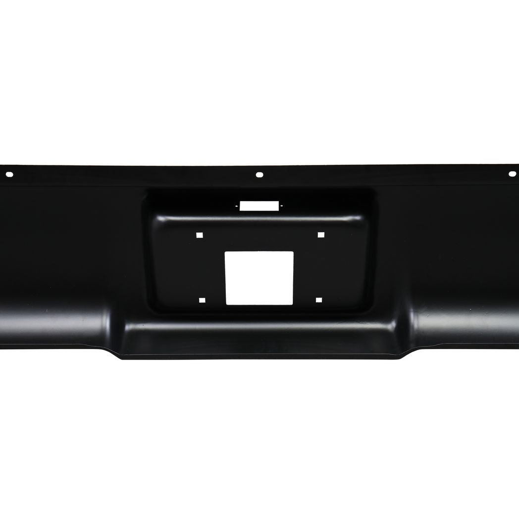 Pickup Truck Rear Bumper Chevrolet C1500 C2500 C3500 K1500 K2500 K3500 1988-1998-Black/Steel - Premium Automotive from Rapidvehicles - Just $129.99! Shop now at Rapidvehicles