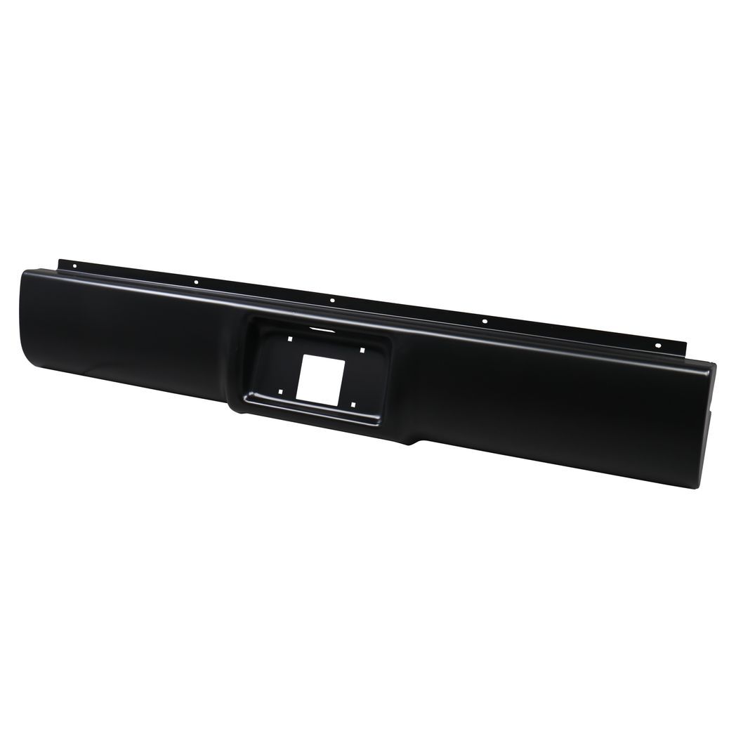 Pickup Truck Rear Bumper Chevrolet C1500 C2500 C3500 K1500 K2500 K3500 1988-1998-Black/Steel - Premium Automotive from Rapidvehicles - Just $129.99! Shop now at Rapidvehicles