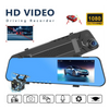 1080P Rearview Mirror Car DVR Dual Dash Cam Camera Front Rear HD Video Recorder - Premium Automotive from Rapidvehicles - Just $55.99! Shop now at Rapidvehicles