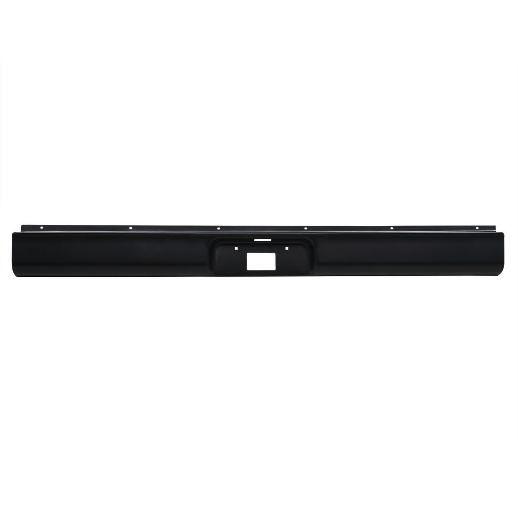 Pickup Truck Rear Bumper Chevrolet GMC C10 C20 1973-1987-Black/Steel - Premium Automotive from Rapidvehicles - Just $123.99! Shop now at Rapidvehicles