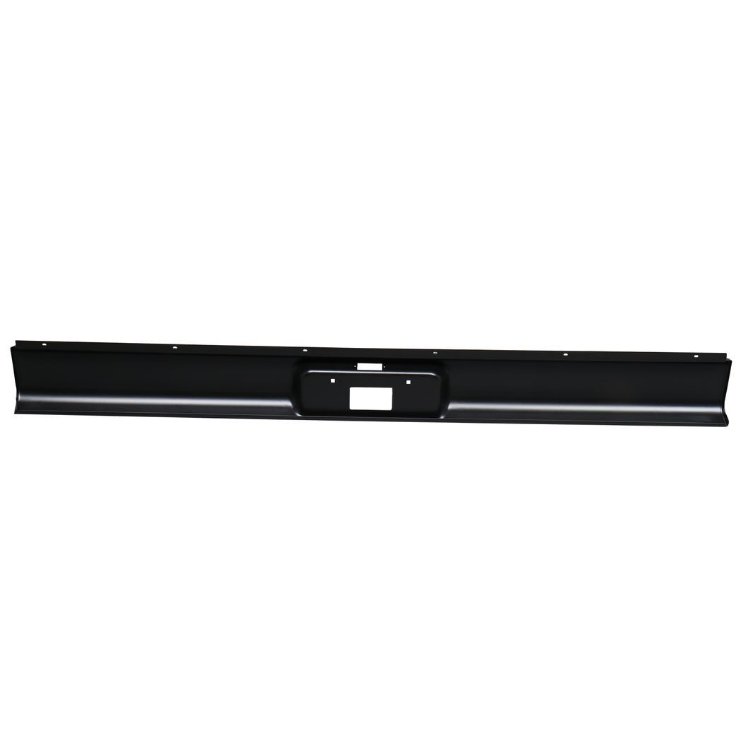 Pickup Truck Rear Bumper Chevrolet GMC C10 C20 1973-1987-Black/Steel - Premium Automotive from Rapidvehicles - Just $123.99! Shop now at Rapidvehicles