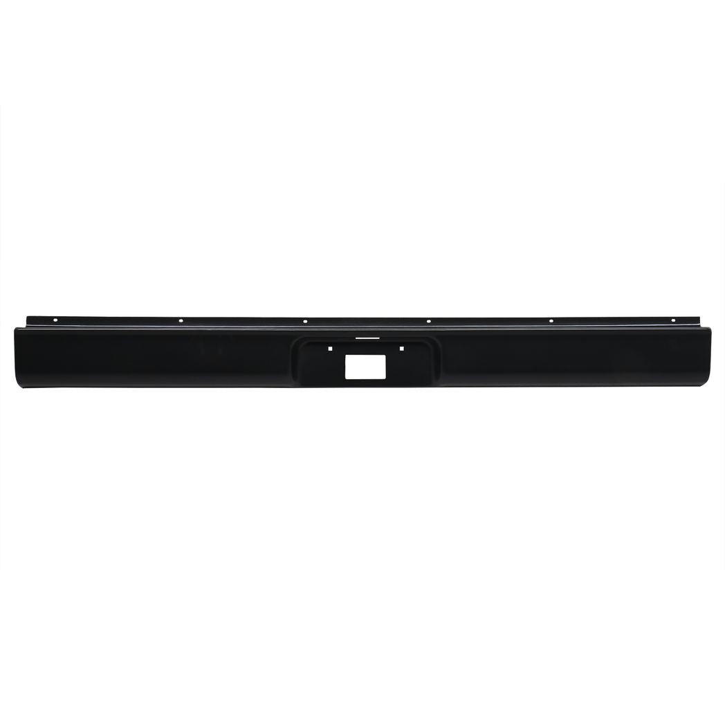 Pickup Truck Rear Bumper Chevrolet GMC C10 C20 1973-1987-Black/Steel - Premium Automotive from Rapidvehicles - Just $123.99! Shop now at Rapidvehicles