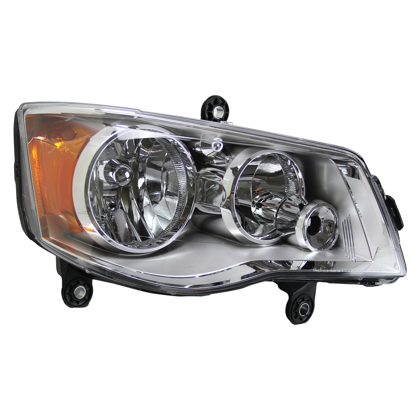 Chrome Headlights For 11-19 Dodge Grand Caravan 08-16 Chrysler Town & Country - Premium Automotive from Rapidvehicles - Just $159.99! Shop now at Rapidvehicles