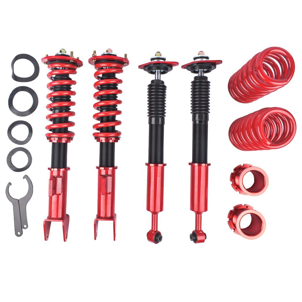 Coilovers Suspension Lowering Kit For Dodge Challenger 2008-2010 Charger 2006-2010 Chrysler 300C 2005-2010 Adjustable Height - Premium Automotive from Rapidvehicles - Just $432.99! Shop now at Rapidvehicles