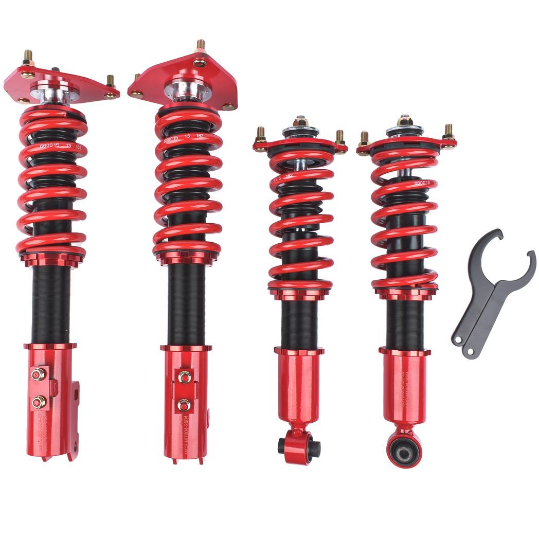 Coilovers Suspension Lowering Kit Adjustable Height For Mitsubishi 3000GT 1991-1999 Dodge Stealth 1991-1996 3.0L - Premium Automotive from Rapidvehicles - Just $395.99! Shop now at Rapidvehicles