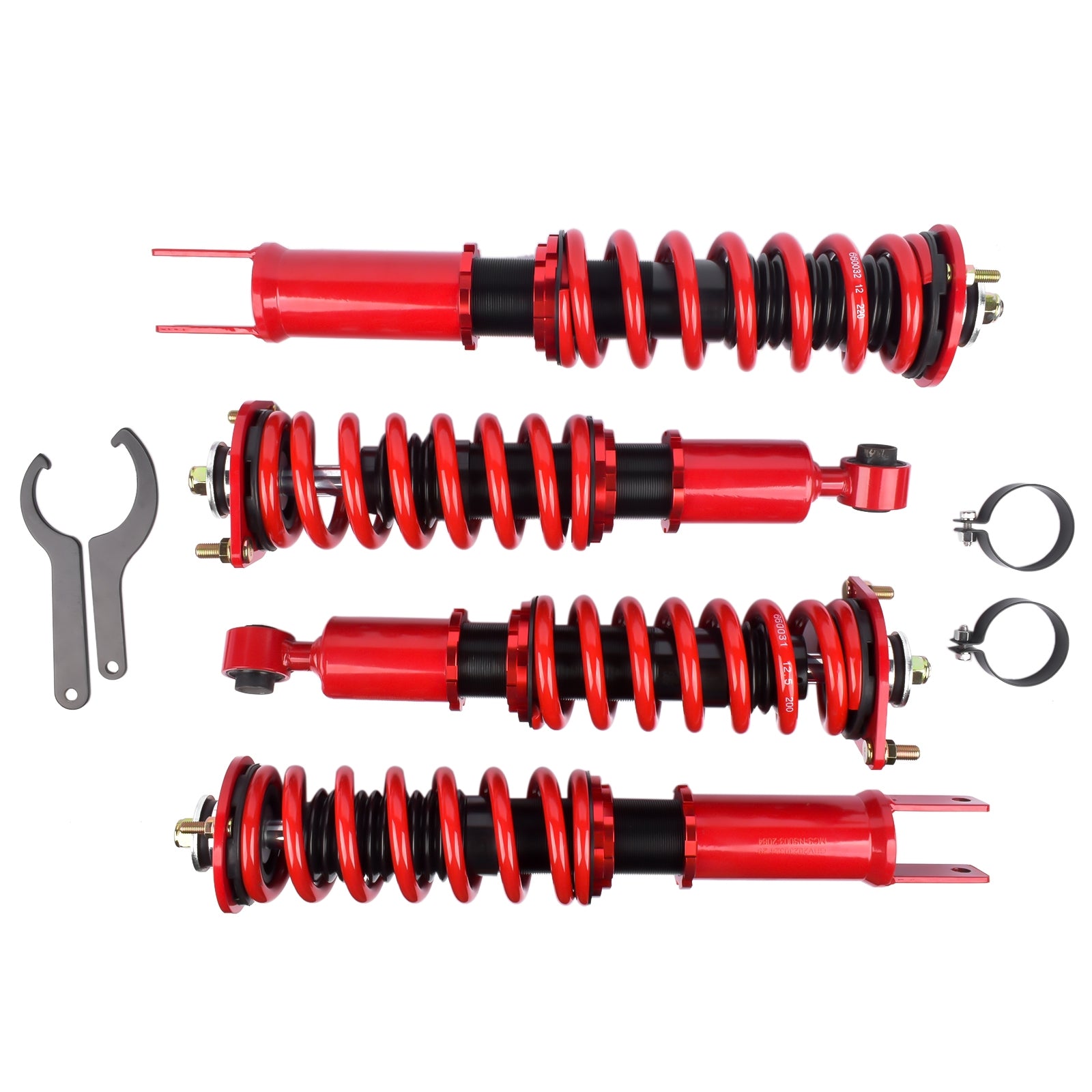 Coilovers Suspension Lowering Kit For Nissan 300ZX Z32 1990-1996 - Premium Automotive from Rapidvehicles - Just $394.99! Shop now at Rapidvehicles