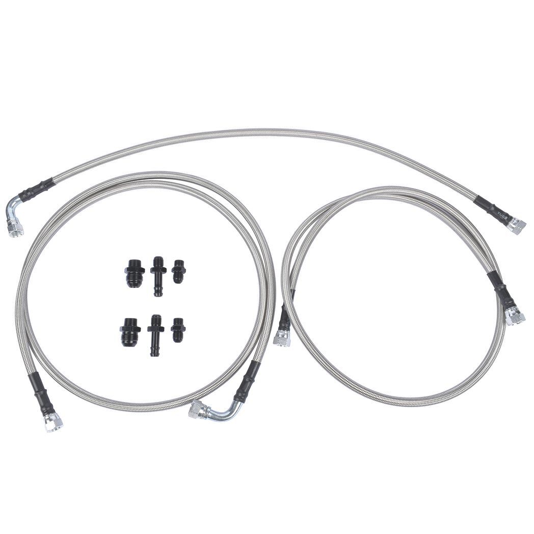 Transmission Cooler Lines Kit Heavy Duty Hose For Dodge Ram Cummins 5.9L Diesel - Premium Automotive from Rapidvehicles - Just $125.99! Shop now at Rapidvehicles