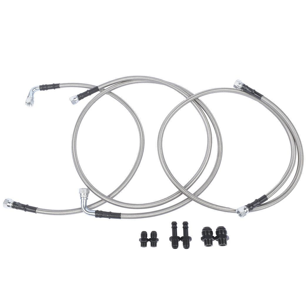 Transmission Cooler Lines Kit Heavy Duty Hose For Dodge Ram Cummins 5.9L Diesel - Premium Automotive from Rapidvehicles - Just $125.99! Shop now at Rapidvehicles