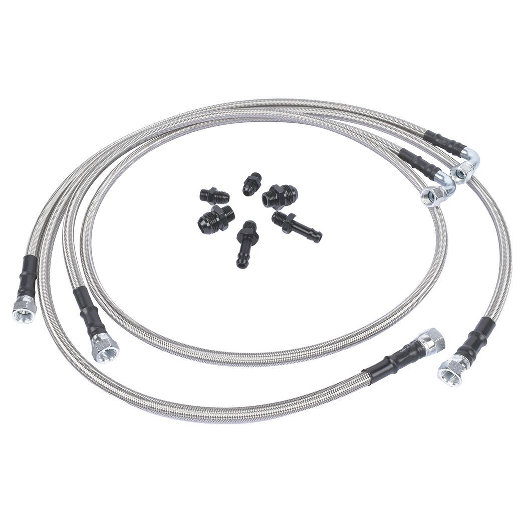 Transmission Cooler Lines Kit Heavy Duty Hose For Dodge Ram Cummins 5.9L Diesel - Premium Automotive from Rapidvehicles - Just $125.99! Shop now at Rapidvehicles