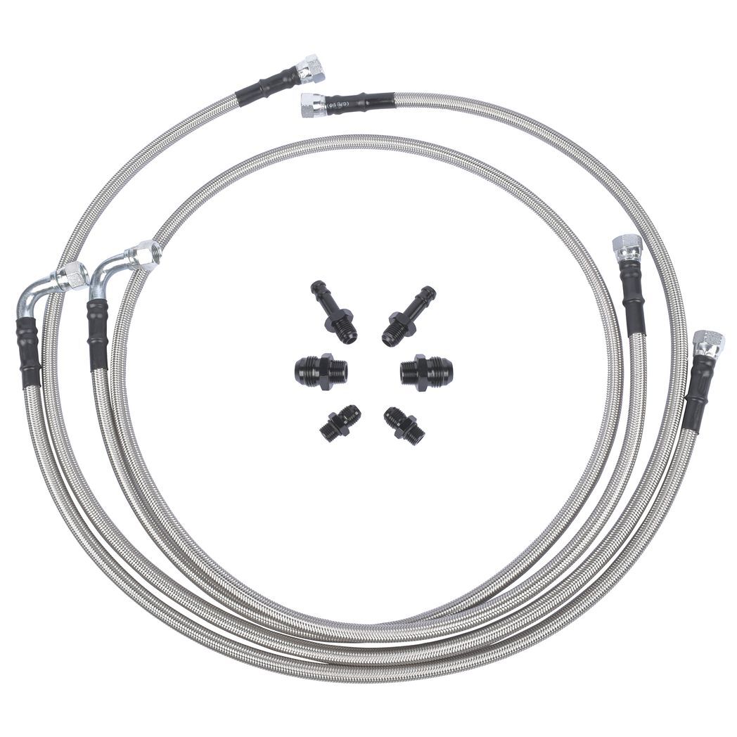 Transmission Cooler Lines Kit Heavy Duty Hose For Dodge Ram Cummins 5.9L Diesel - Premium Automotive from Rapidvehicles - Just $125.99! Shop now at Rapidvehicles