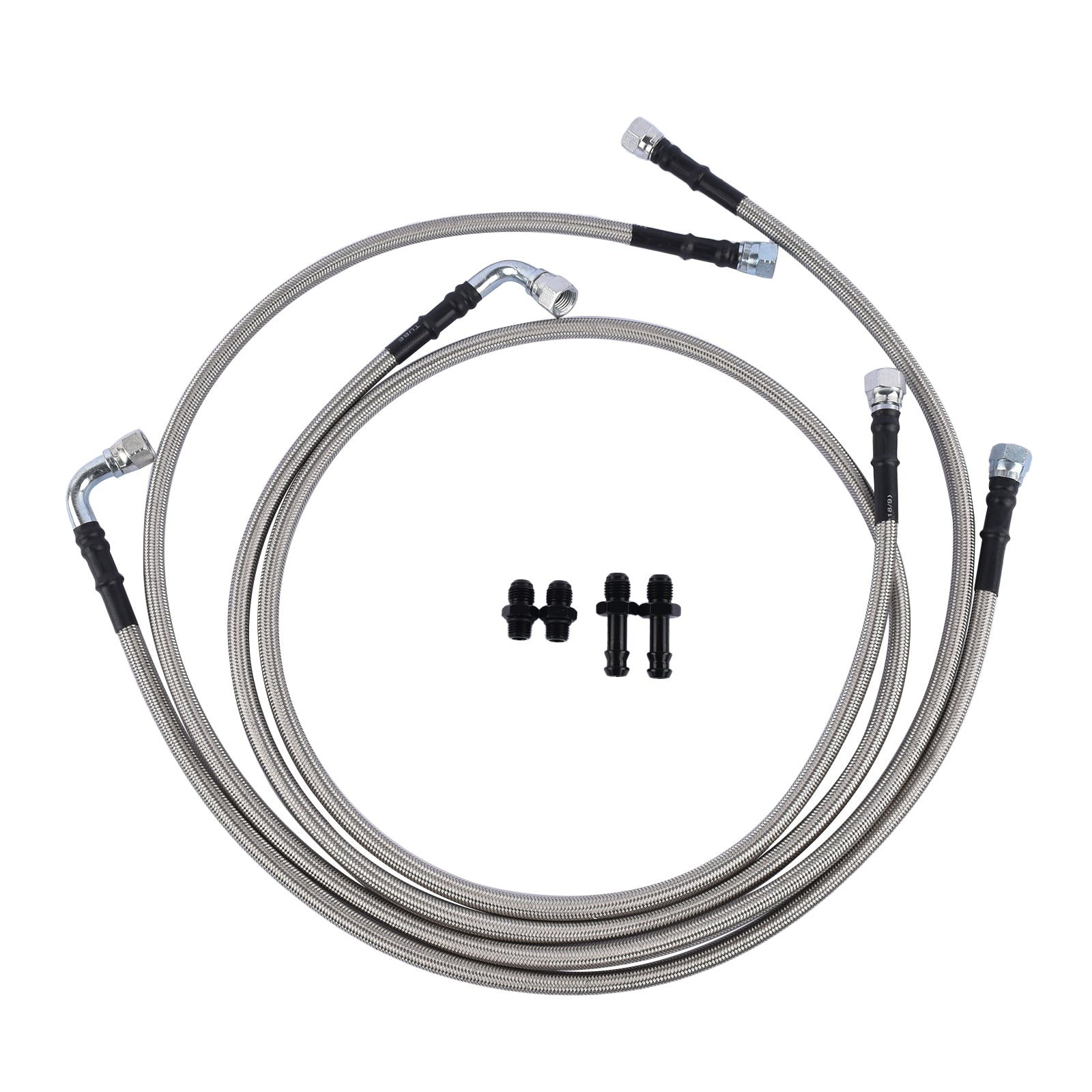 Transmission Cooler Hoses Lines Kit For 2003-2007 5.9L Dodge Ram Cummins with 48RE Transimission - Premium Automotive from Rapidvehicles - Just $116.99! Shop now at Rapidvehicles