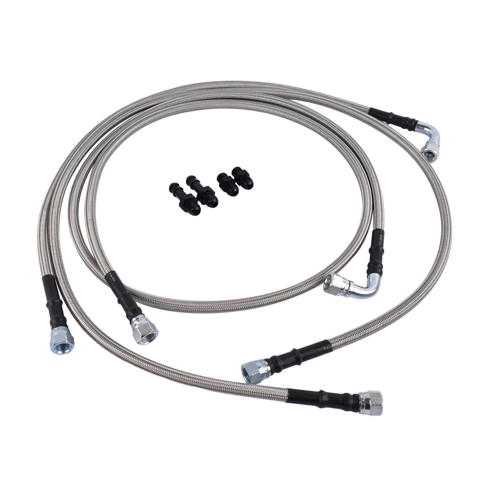 Transmission Cooler Hoses Lines Kit For 2003-2007 5.9L Dodge Ram Cummins with 48RE Transimission - Premium Automotive from Rapidvehicles - Just $116.99! Shop now at Rapidvehicles