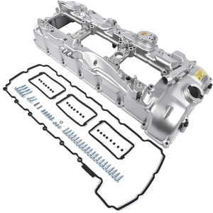 Aluminum Rocker Valve Cover with Gasket + Cap 11127570292 for BMW 135i 335i 435i 535i GT xDrive 640i Gran Coupe 740Li xDrive X1 X2  X4 X5 X6 M2 - Premium Automotive from Rapidvehicles - Just $192.99! Shop now at Rapidvehicles