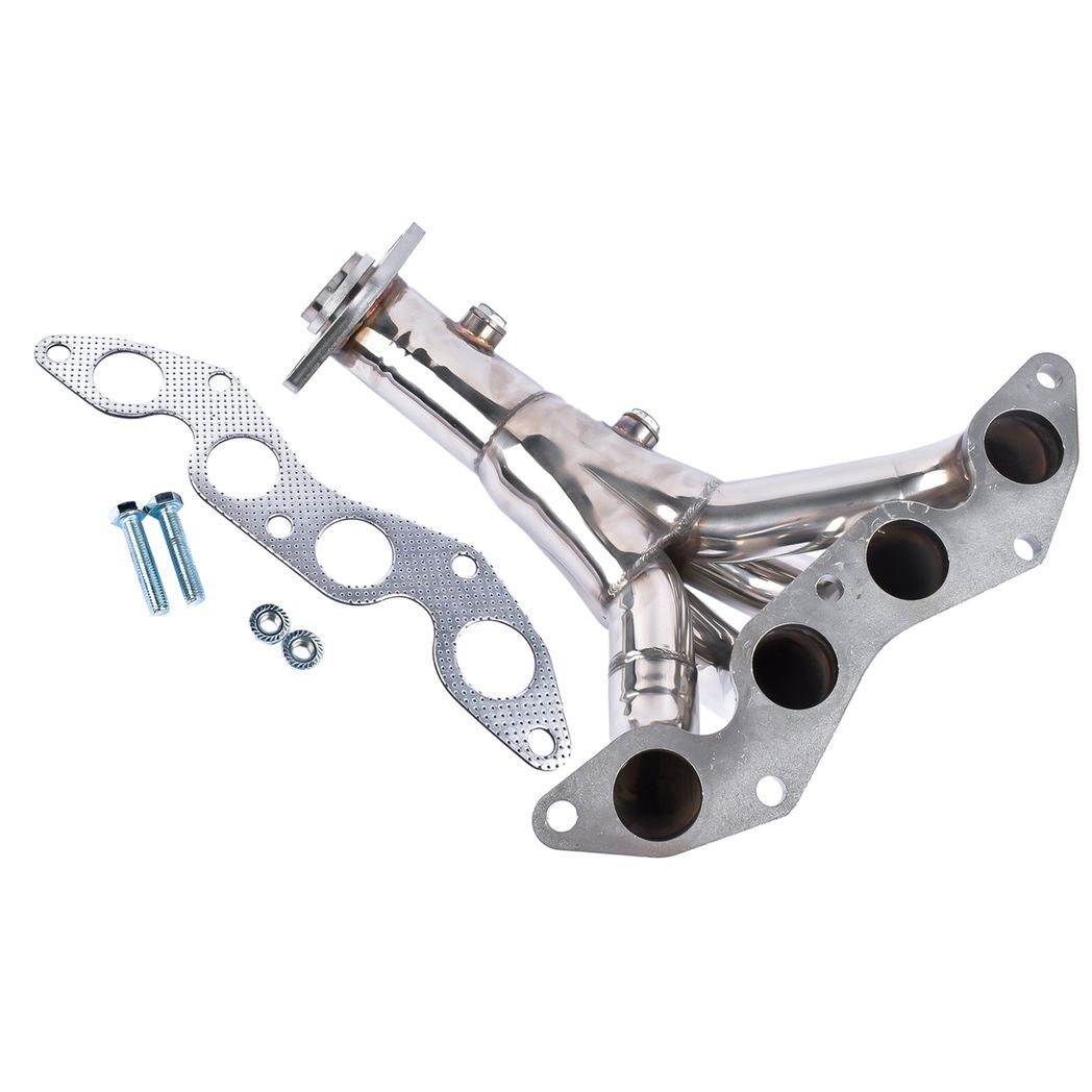 Stainless Exhaust Manifold Header for 2001-2005 Honda Civic Dx/Lx 1.50"/ 2.00" New - Premium Automotive from Rapidvehicles - Just $169.03! Shop now at Rapidvehicles