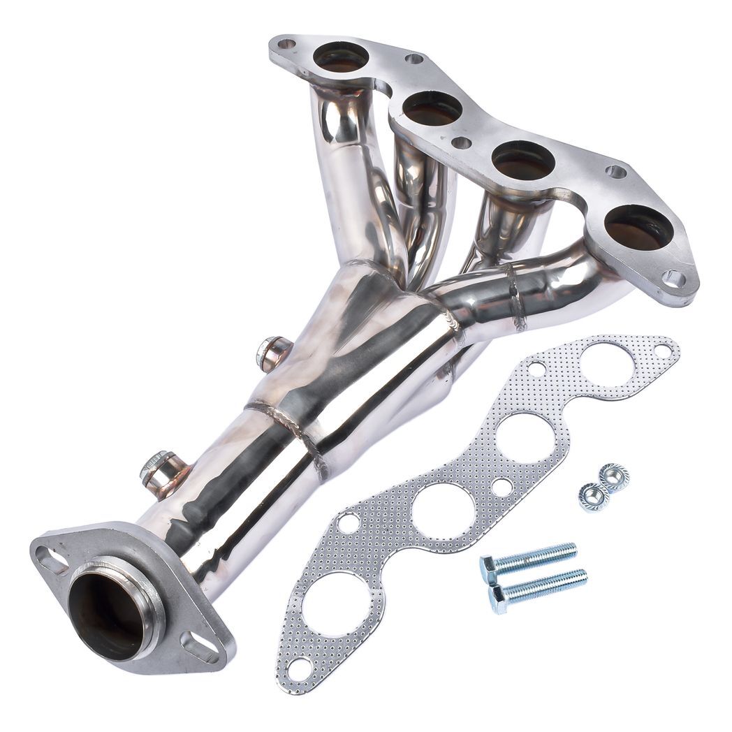 Stainless Exhaust Manifold Header for 2001-2005 Honda Civic Dx/Lx 1.50"/ 2.00" New - Premium Automotive from Rapidvehicles - Just $169.03! Shop now at Rapidvehicles