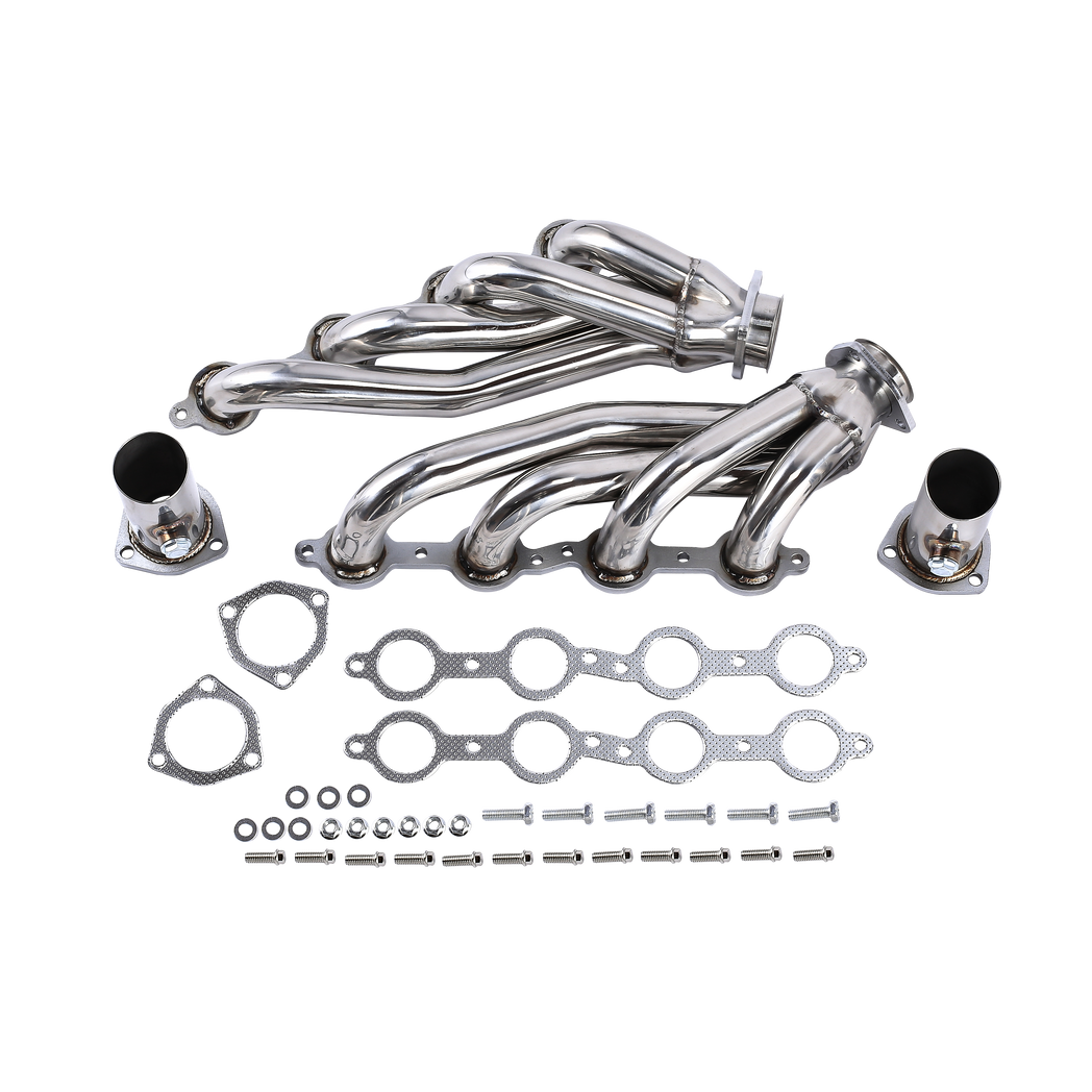 Exhaust Header for Chevy C10 Chevelle Camaro Caprice LS1 LS2 LS6 LS7 LSX-EH28125-P - Premium Automotive from Rapidvehicles - Just $167.34! Shop now at Rapidvehicles