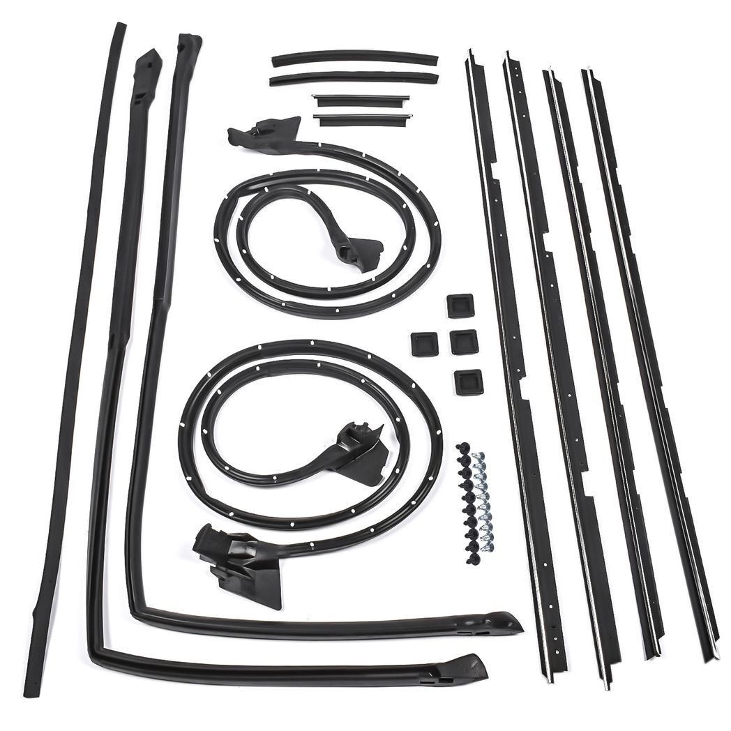 17Pcs Door Tailgate Weatherstripping Seal Kit For Chevy El Camino - Premium Automotive from Rapidvehicles - Just $202.99! Shop now at Rapidvehicles