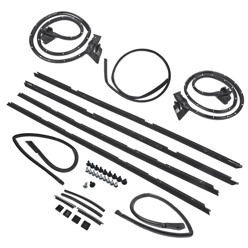 17Pcs Door Tailgate Weatherstripping Seal Kit For Chevy El Camino - Premium Automotive from Rapidvehicles - Just $202.99! Shop now at Rapidvehicles