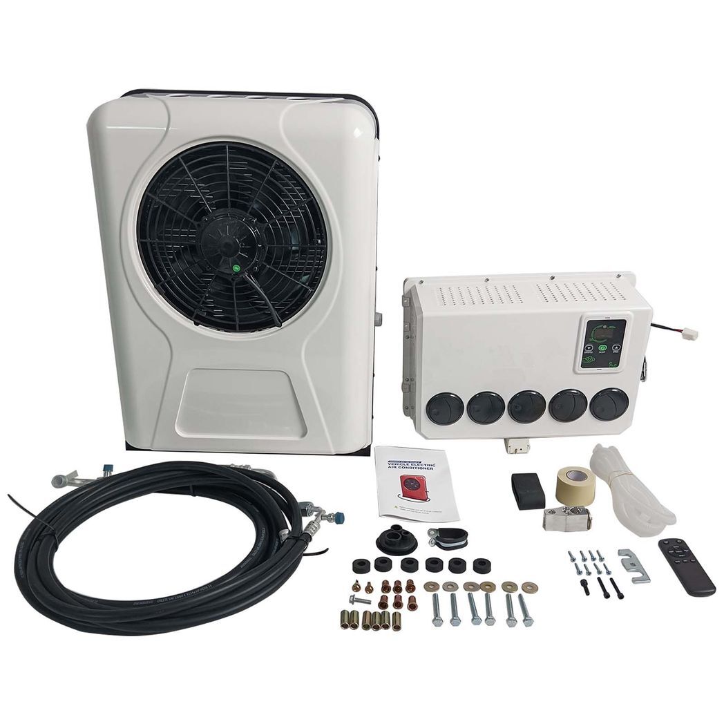 12V Air Conditioner Kit Universal 12000 BTU fit for Semi Trucks - Premium Automotive from Rapidvehicles - Just $862.99! Shop now at Rapidvehicles