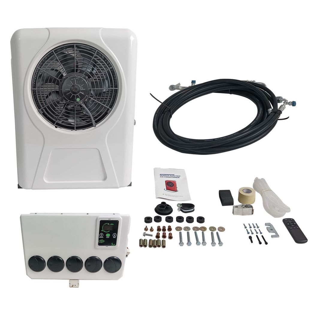 12V Air Conditioner Kit Universal 12000 BTU fit for Semi Trucks - Premium Automotive from Rapidvehicles - Just $862.99! Shop now at Rapidvehicles